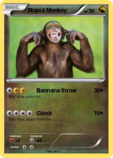 Pokemon Stupid Monkey
