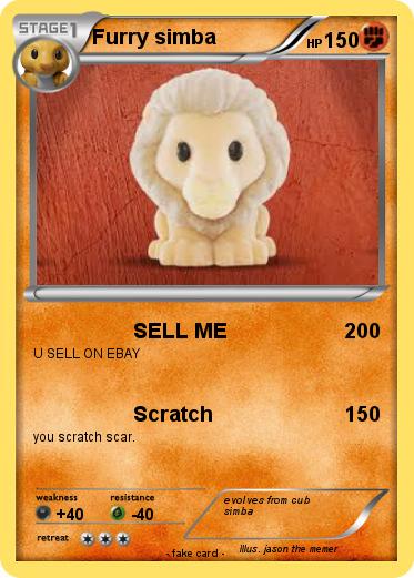 Pokemon Furry simba