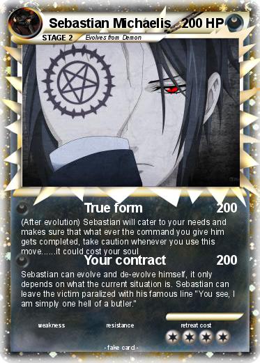Pokemon Sebastian Michaelis