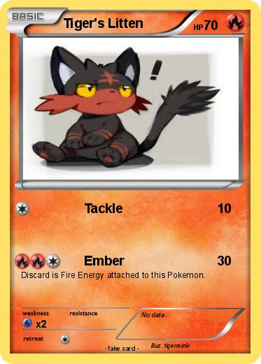 Pokemon Tiger's Litten