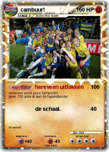 Pokemon cambuur!