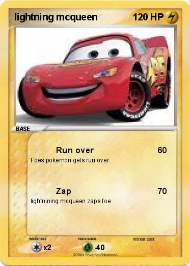 Pokemon lightning mcqueen
