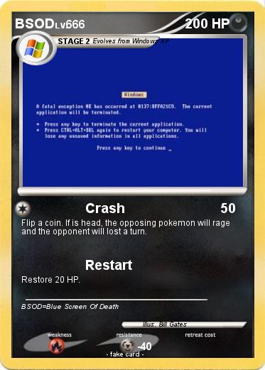 Pokemon BSOD