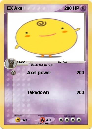 Pokemon EX Axel
