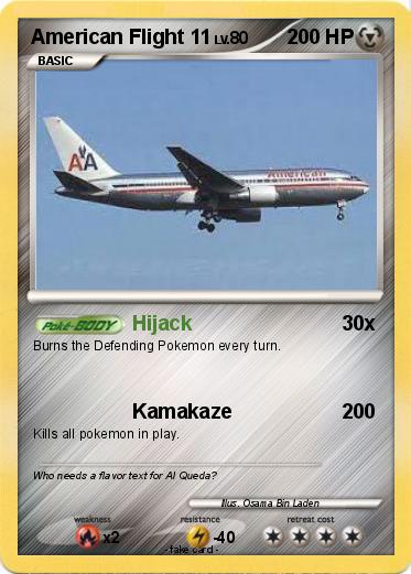 Pokemon American Flight 11