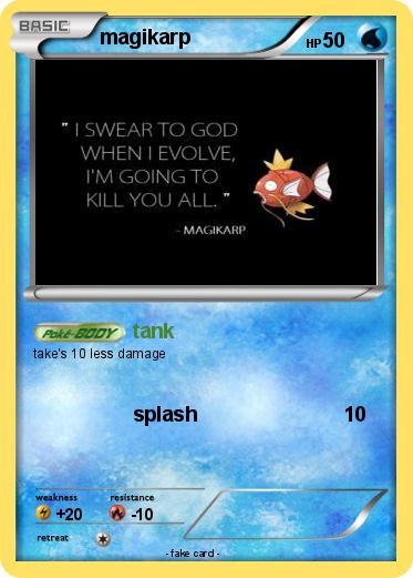 Pokemon magikarp
