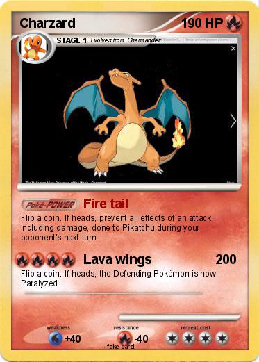 Pokemon Charzard