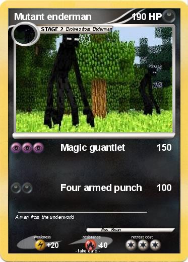 Pokemon Mutant enderman