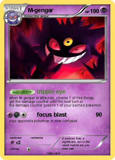 Pokemon M-gengar