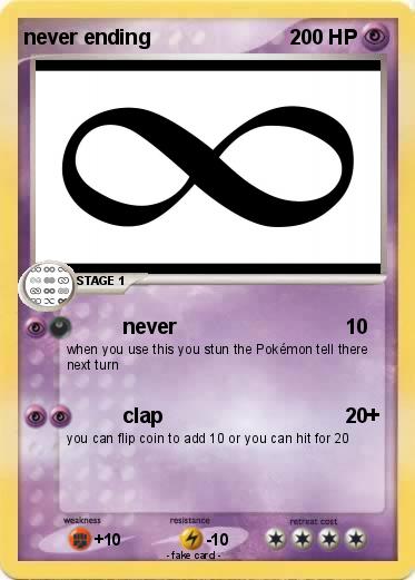 Pokemon never ending