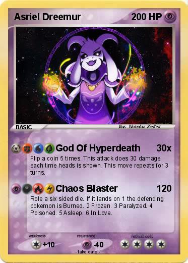 Pokemon Asriel Dreemur