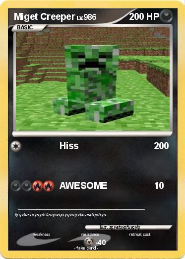 Pokemon Miget Creeper