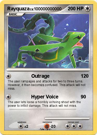 Pokemon Rayquaza