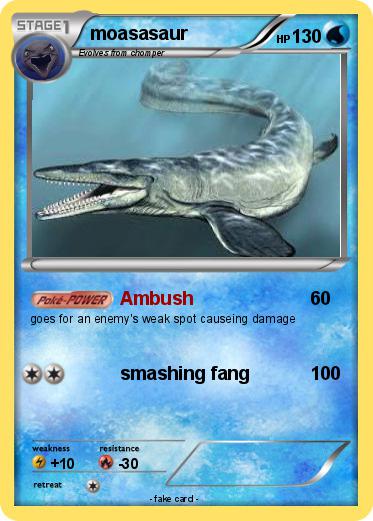 Pokemon moasasaur