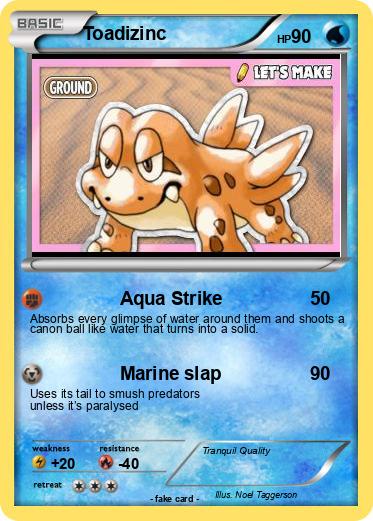 Pokemon Toadizinc