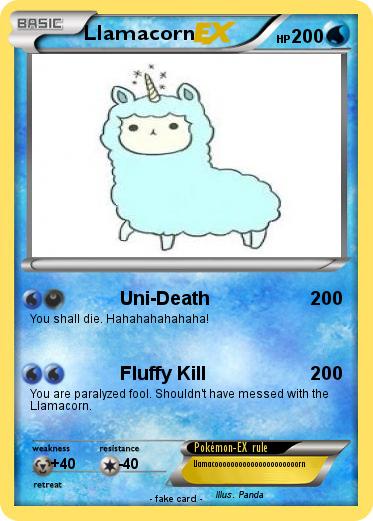 Pokemon Llamacorn