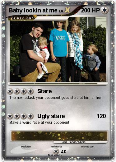 Pokemon Baby lookin at me