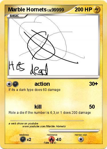 Pokemon Marble Hornets