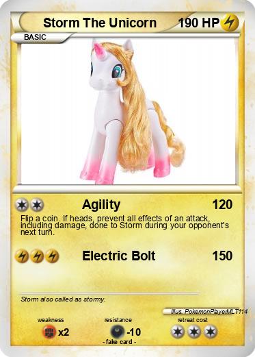 Pokemon Storm The Unicorn