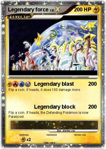 Pokemon Legendary force