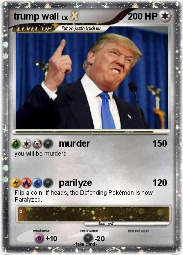 Pokemon trump wall