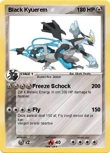 Pokemon Black Kyuerem
