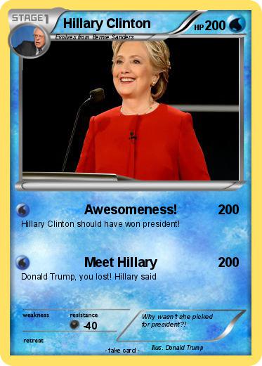 Pokemon Hillary Clinton