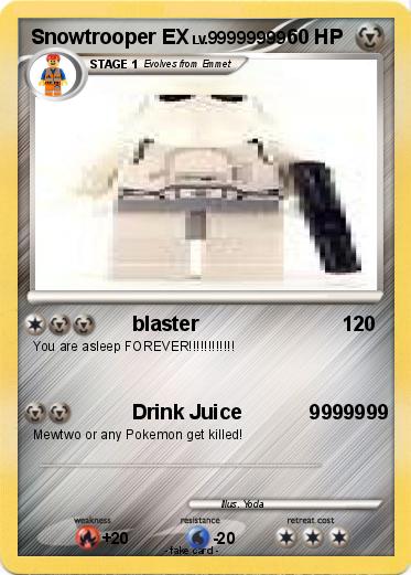 Pokemon Snowtrooper EX