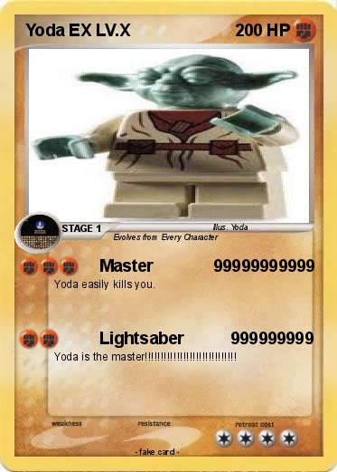 Pokemon Yoda EX LV.X