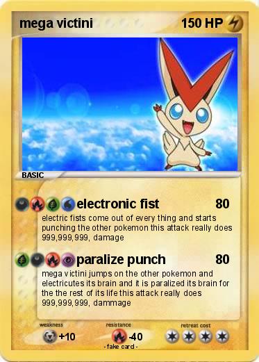 Pokemon mega victini