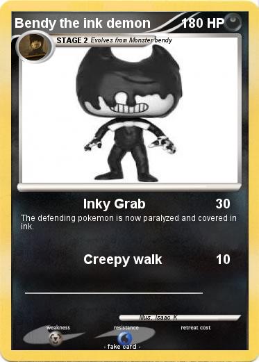 Pokemon Bendy the ink demon