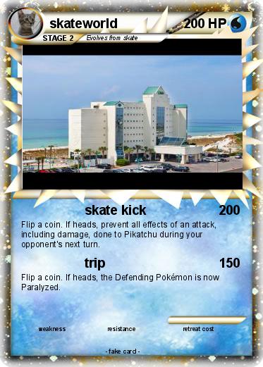 Pokemon skateworld