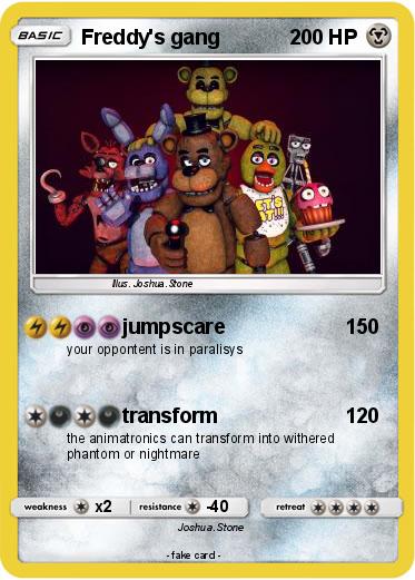 Pokemon Freddy's gang