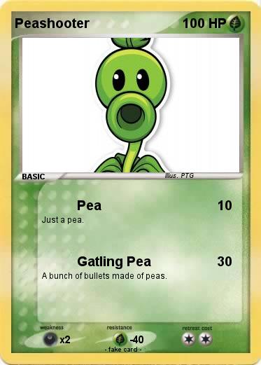 Pokemon Peashooter