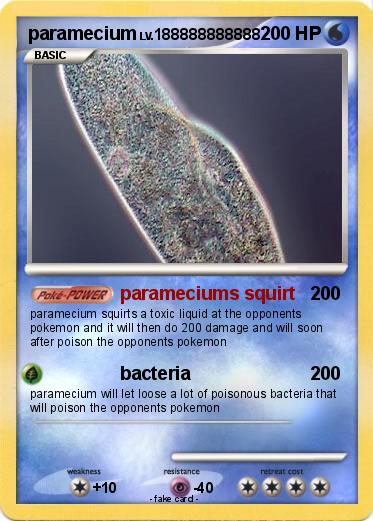 Pokemon paramecium