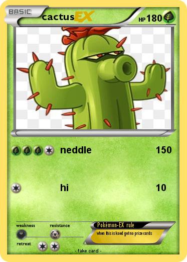 Pokemon cactus