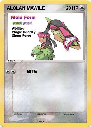 Pokemon ALOLAN MAWILE