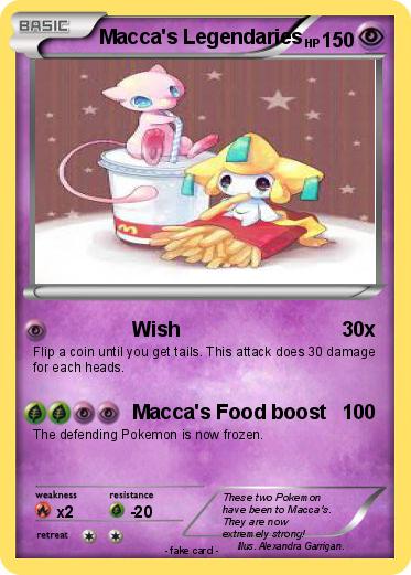 Pokemon Macca's Legendaries