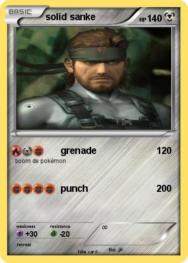 Pokemon solid sanke