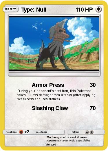 Pokemon Type: Null