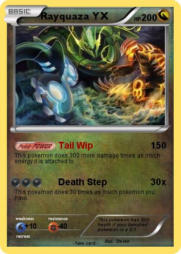 Pokemon Rayquaza YX