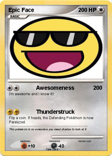 Pokemon Epic Face