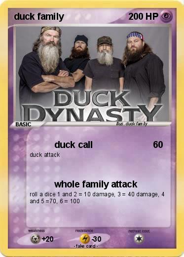 Pokemon duck family