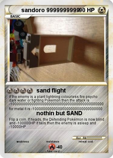 Pokemon sandoro 9999999999