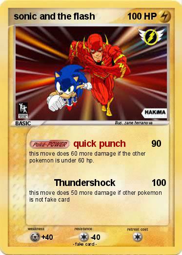 Pokemon sonic and the flash