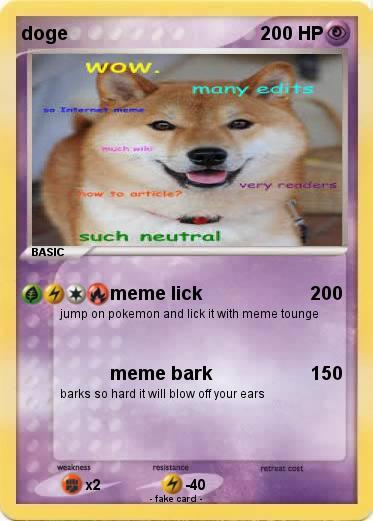 Pokemon doge