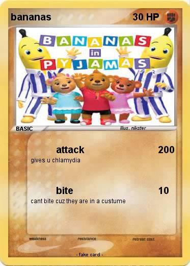 Pokemon bananas