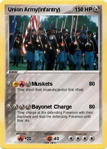 Pokemon Union Army(Infantry)