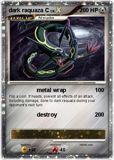 Pokemon dark raquaza C
