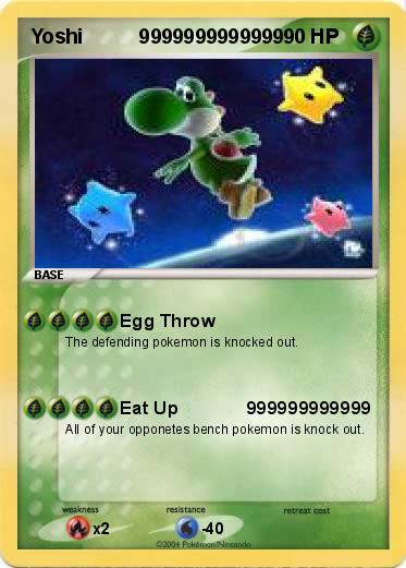 Pokemon Yoshi          9999999999999